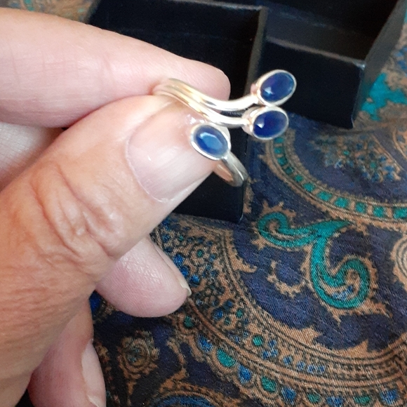 🎁SALE! SAPPHIRE Ring NEW - Picture 3 of 3